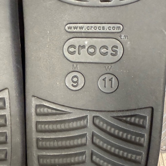 Unisex CROCS Black - Picture 9 of 10